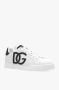 Dolce & Gabbana Portofino Logo-Print Low-Top Sneakers White Dames - Thumbnail 9