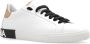 Dolce & Gabbana Witte Zwarte en Goudkleurige Portofino Lage Sneakers White Dames - Thumbnail 9