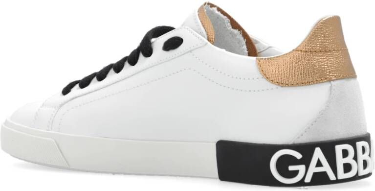 Dolce & Gabbana Portofino sneakers Wit Dames