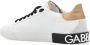 Dolce & Gabbana Witte Zwarte en Goudkleurige Portofino Lage Sneakers White Dames - Thumbnail 5