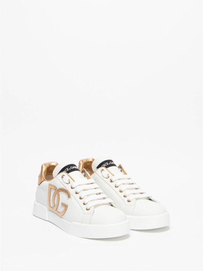 Dolce & Gabbana Portofino sneakers Wit Dames