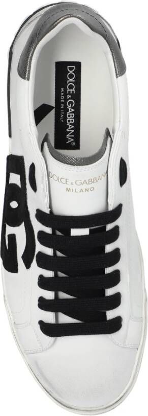 Dolce & Gabbana Portofino sneakers Wit Heren