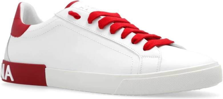 Dolce & Gabbana Portofino sneakers Wit Heren