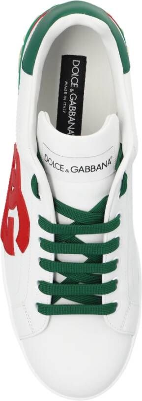 Dolce & Gabbana Portofino sneakers Wit Heren