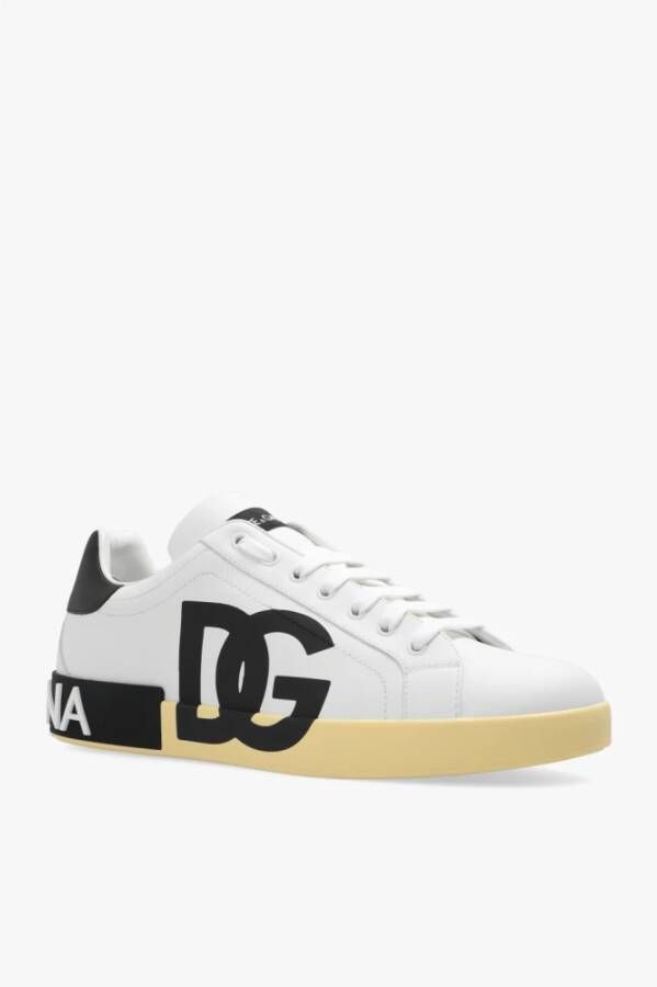 Dolce & Gabbana Portofino sneakers Wit Heren