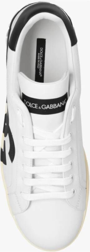 Dolce & Gabbana Portofino sneakers Wit Heren