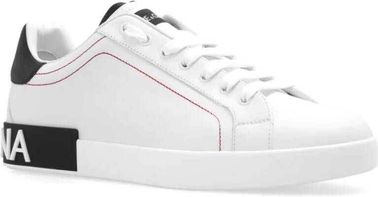 Dolce & Gabbana Portofino sneakers Wit Heren