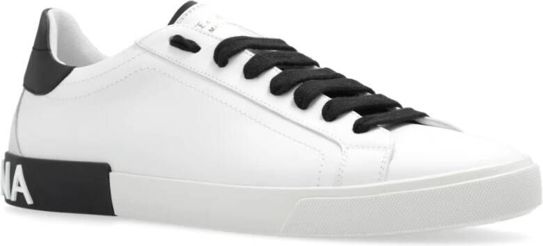 Dolce & Gabbana Portofino sneakers Wit Heren