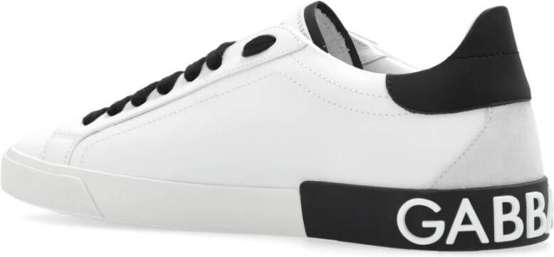 Dolce & Gabbana Portofino sneakers Wit Heren