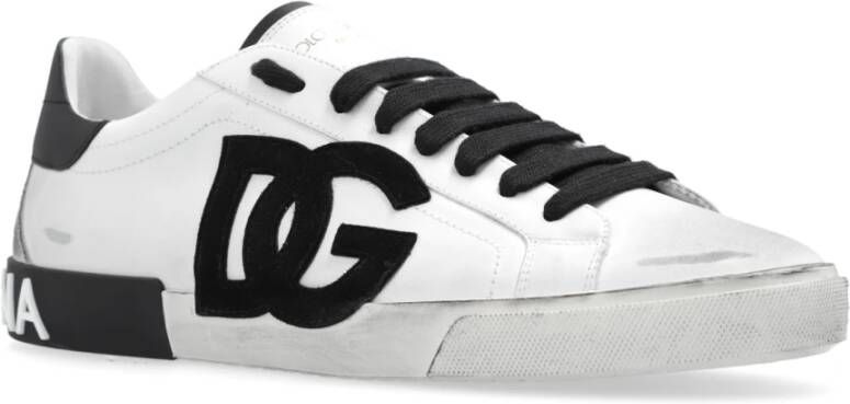 Dolce & Gabbana Portofino sneakers Wit Heren