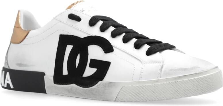 Dolce & Gabbana Portofino sneakers Wit Heren