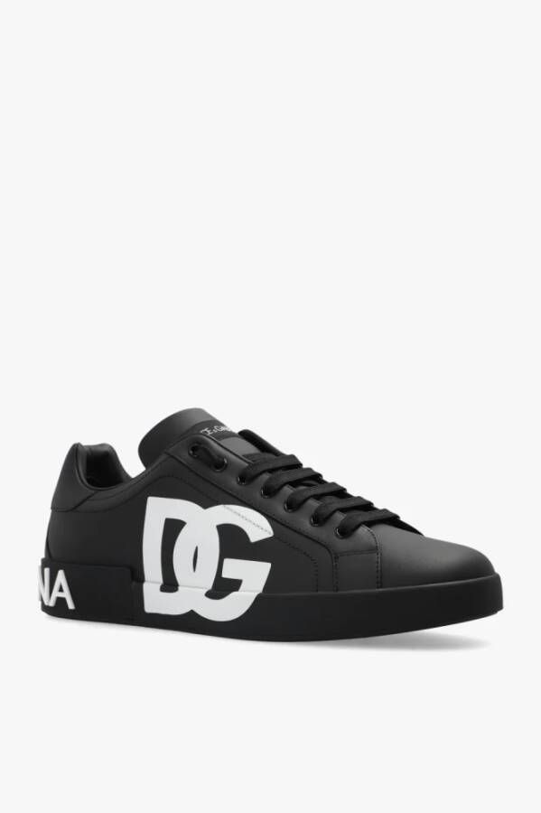 Dolce & Gabbana Portofino sneakers Zwart Heren