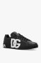 Dolce & Gabbana Zwarte Sneakers Ronde Neus Logo Print Black Heren - Thumbnail 5