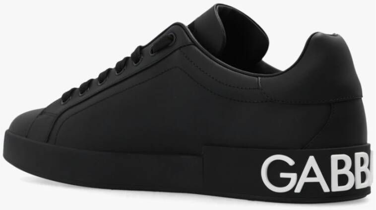 Dolce & Gabbana Portofino sneakers Zwart Heren