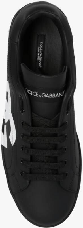 Dolce & Gabbana Portofino sneakers Zwart Heren