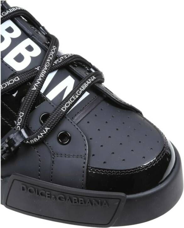 Dolce & Gabbana Portofino sneakers Zwart Heren