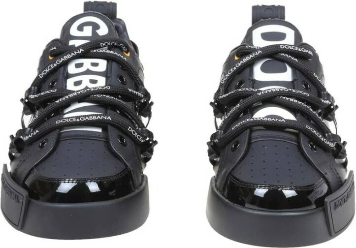 Dolce & Gabbana Portofino sneakers Zwart Heren