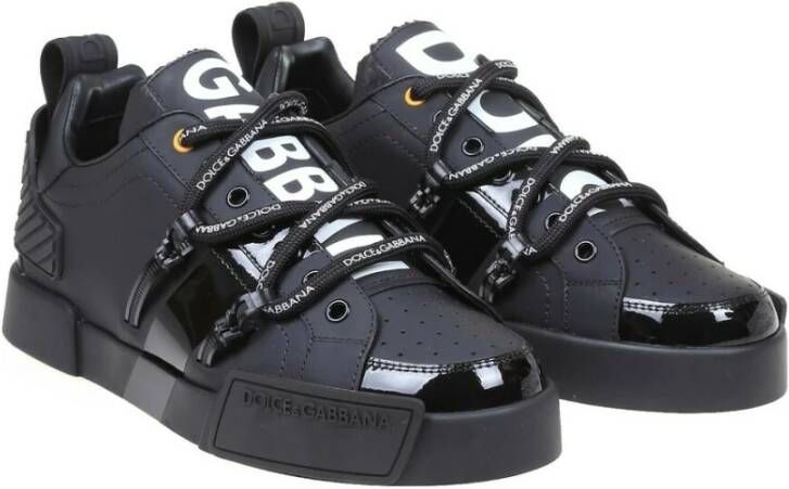 Dolce & Gabbana Portofino sneakers Zwart Heren