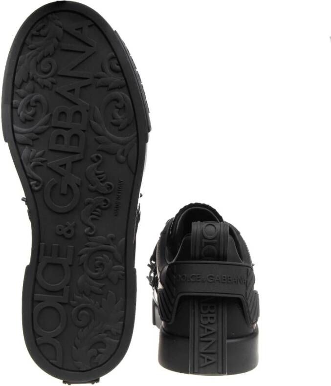 Dolce & Gabbana Portofino sneakers Zwart Heren