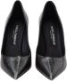Dolce & Gabbana Zwarte Leren Hakken Pumps met Plastic Verpakking Black Dames - Thumbnail 6