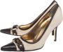 Dolce & Gabbana Pre-owned Canvas heels Beige Dames - Thumbnail 3