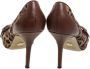 Dolce & Gabbana Pre-owned Canvas heels Beige Dames - Thumbnail 4
