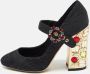 Dolce & Gabbana Pre-owned Canvas heels Black Dames - Thumbnail 2
