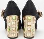 Dolce & Gabbana Pre-owned Canvas heels Black Dames - Thumbnail 5