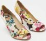 Dolce & Gabbana Pre-owned Canvas heels Multicolor Dames - Thumbnail 4