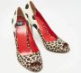 Dolce & Gabbana Pre-owned Canvas heels Multicolor Dames - Thumbnail 4