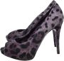 Dolce & Gabbana Pre-owned Canvas heels Purple Dames - Thumbnail 3