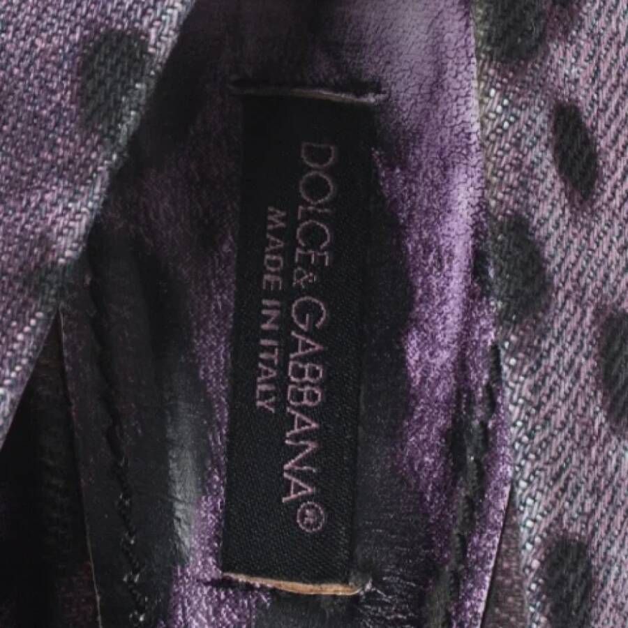 Dolce & Gabbana Pre-owned Canvas heels Purple Dames