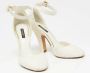 Dolce & Gabbana Pre-owned Canvas heels White Dames - Thumbnail 4