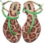 Dolce & Gabbana Pre-owned Canvas sandals Brown Dames - Thumbnail 3