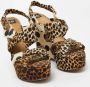 Dolce & Gabbana Pre-owned Canvas sandals Multicolor Dames - Thumbnail 4
