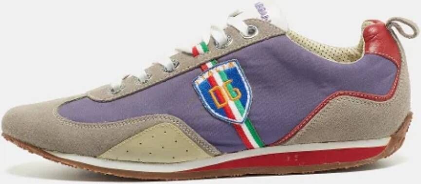 Dolce & Gabbana Pre-owned Canvas sneakers Multicolor Dames