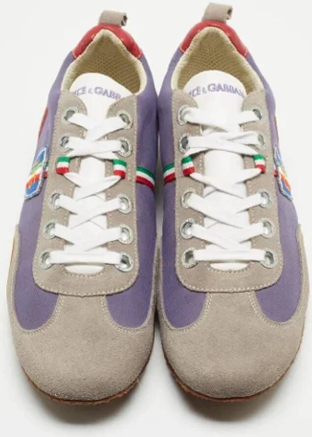 Dolce & Gabbana Pre-owned Canvas sneakers Multicolor Dames