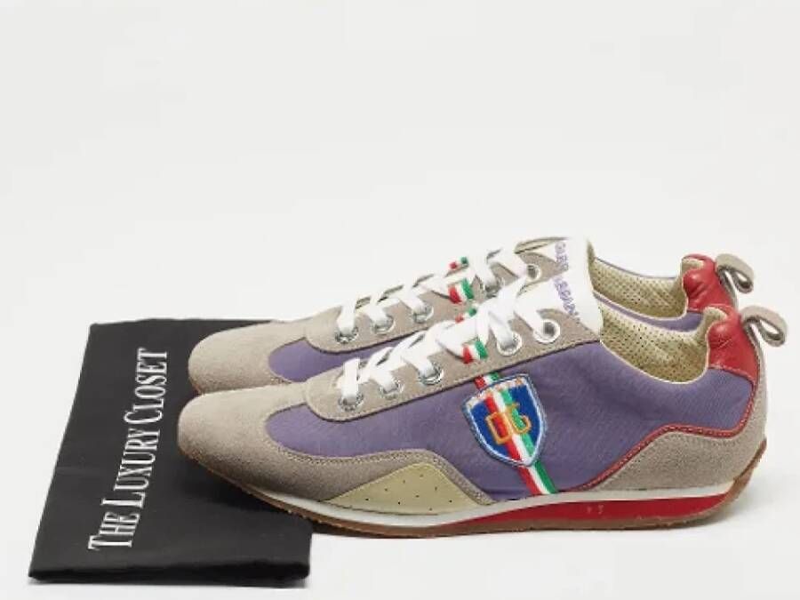 Dolce & Gabbana Pre-owned Canvas sneakers Multicolor Dames