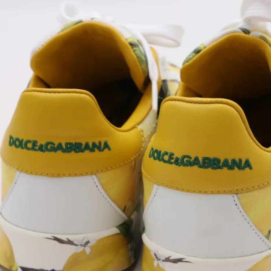 Dolce & Gabbana Pre-owned Canvas sneakers Multicolor Dames