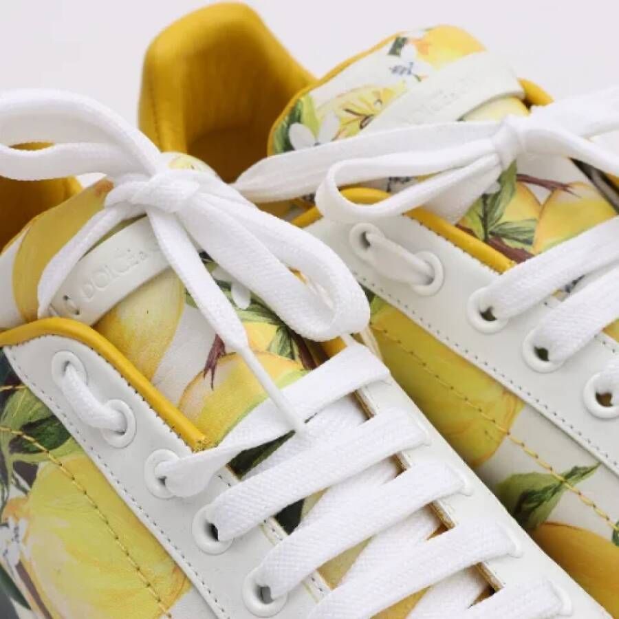 Dolce & Gabbana Pre-owned Canvas sneakers Multicolor Dames