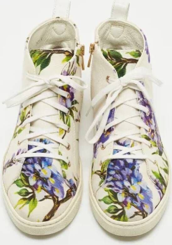 Dolce & Gabbana Pre-owned Canvas sneakers White Dames