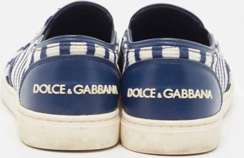 Dolce & Gabbana Pre-owned Canvas sneakers White Dames