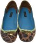Dolce & Gabbana Pre-owned Coated canvas flats Brown Dames - Thumbnail 2