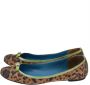 Dolce & Gabbana Pre-owned Coated canvas flats Brown Dames - Thumbnail 3