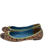 Dolce & Gabbana Pre-owned Coated canvas flats Brown Dames - Thumbnail 3