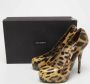 Dolce & Gabbana Pre-owned Coated canvas heels Brown Dames - Thumbnail 9
