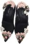 Dolce & Gabbana Pre-owned Cotton heels Black Dames - Thumbnail 6