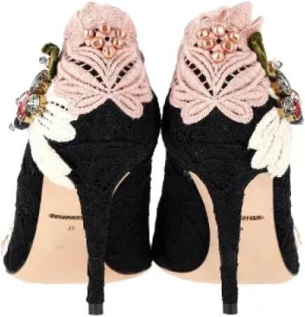 Dolce & Gabbana Pre-owned Cotton heels Multicolor Dames