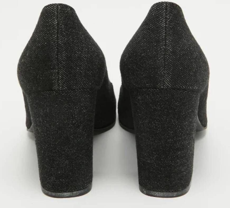 Dolce & Gabbana Pre-owned Denim heels Black Dames