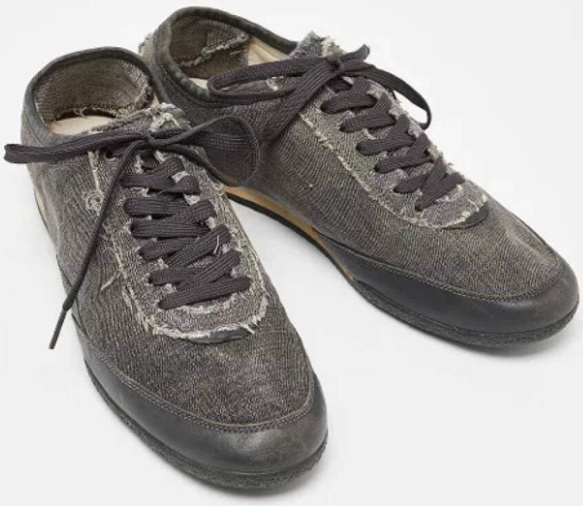 Dolce & Gabbana Pre-owned Denim sneakers Gray Dames